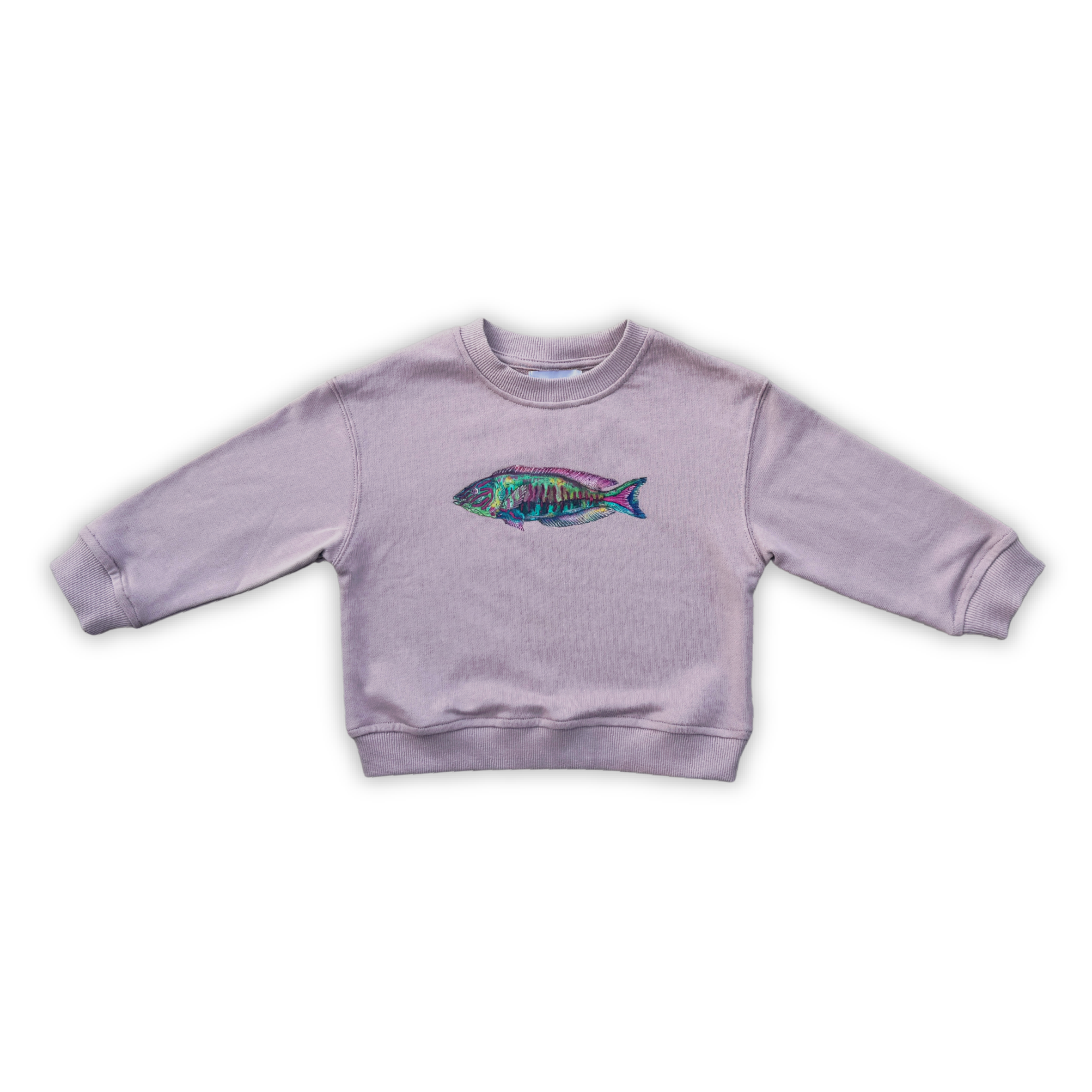 Parrot Fish Jumper - Grape