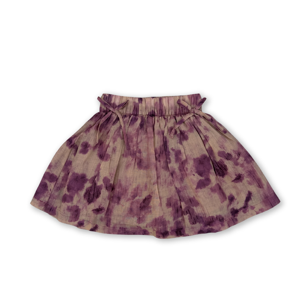 Tie Dye Skirt - Plum