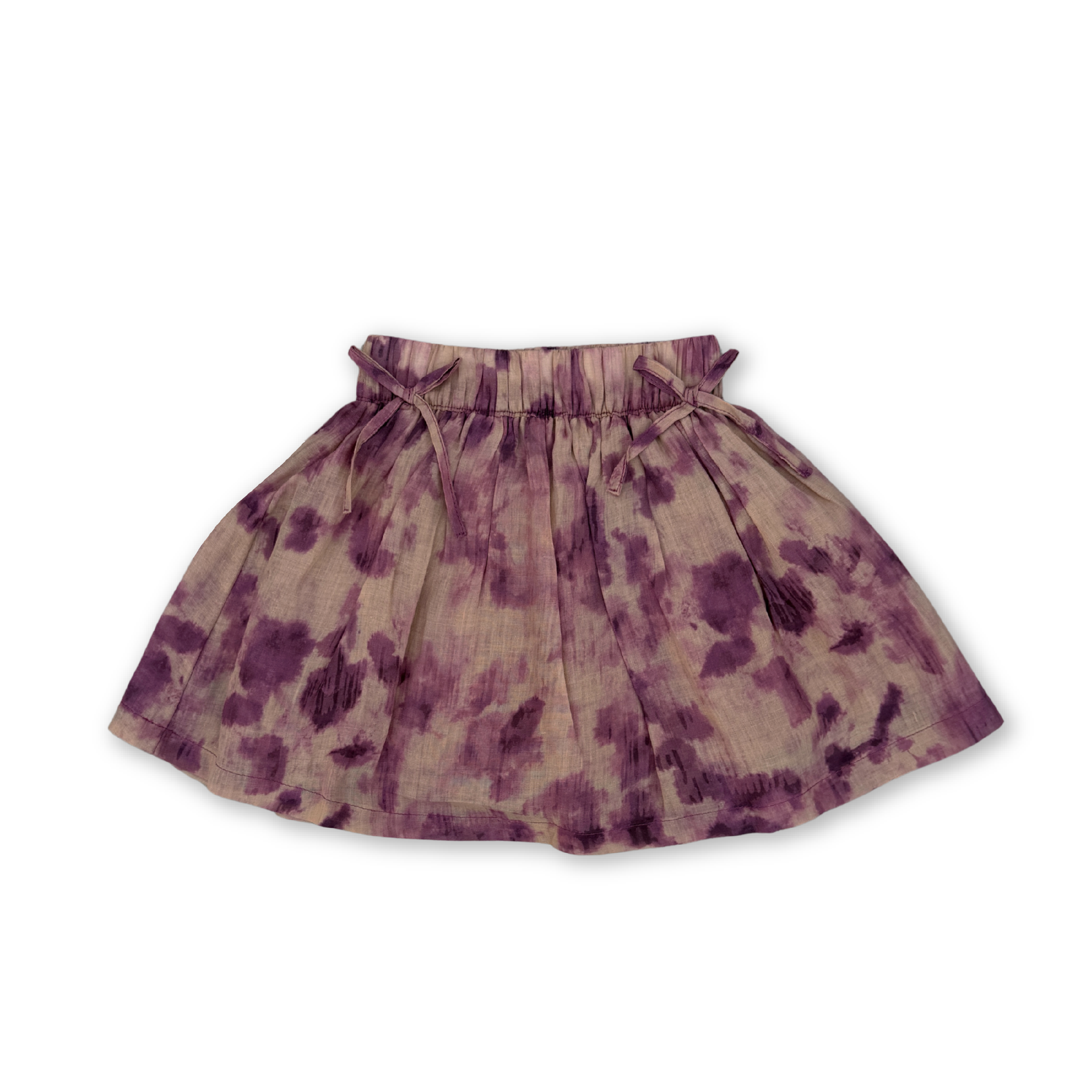 Tie Dye Skirt - Plum