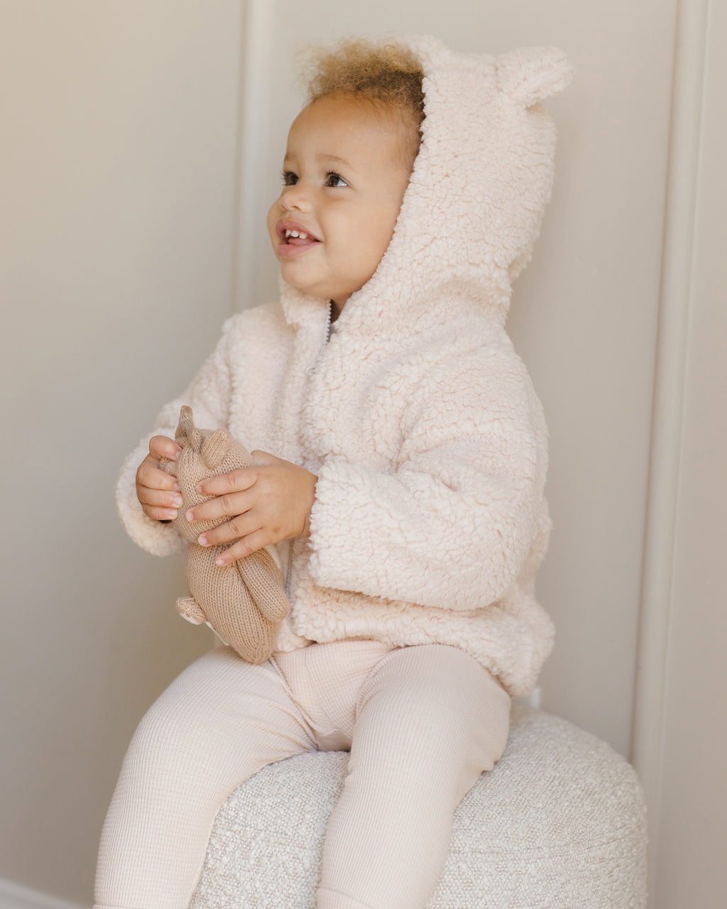 Bear Jumpsuit - Antique