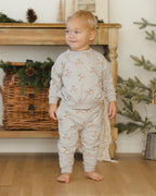 Relaxed Fleece Sweatpant - Reindeer