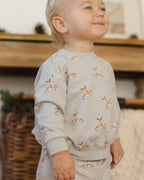 Relaxed Fleece Sweatpant - Reindeer