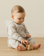 Hooded Jumpsuit - Reindeer
