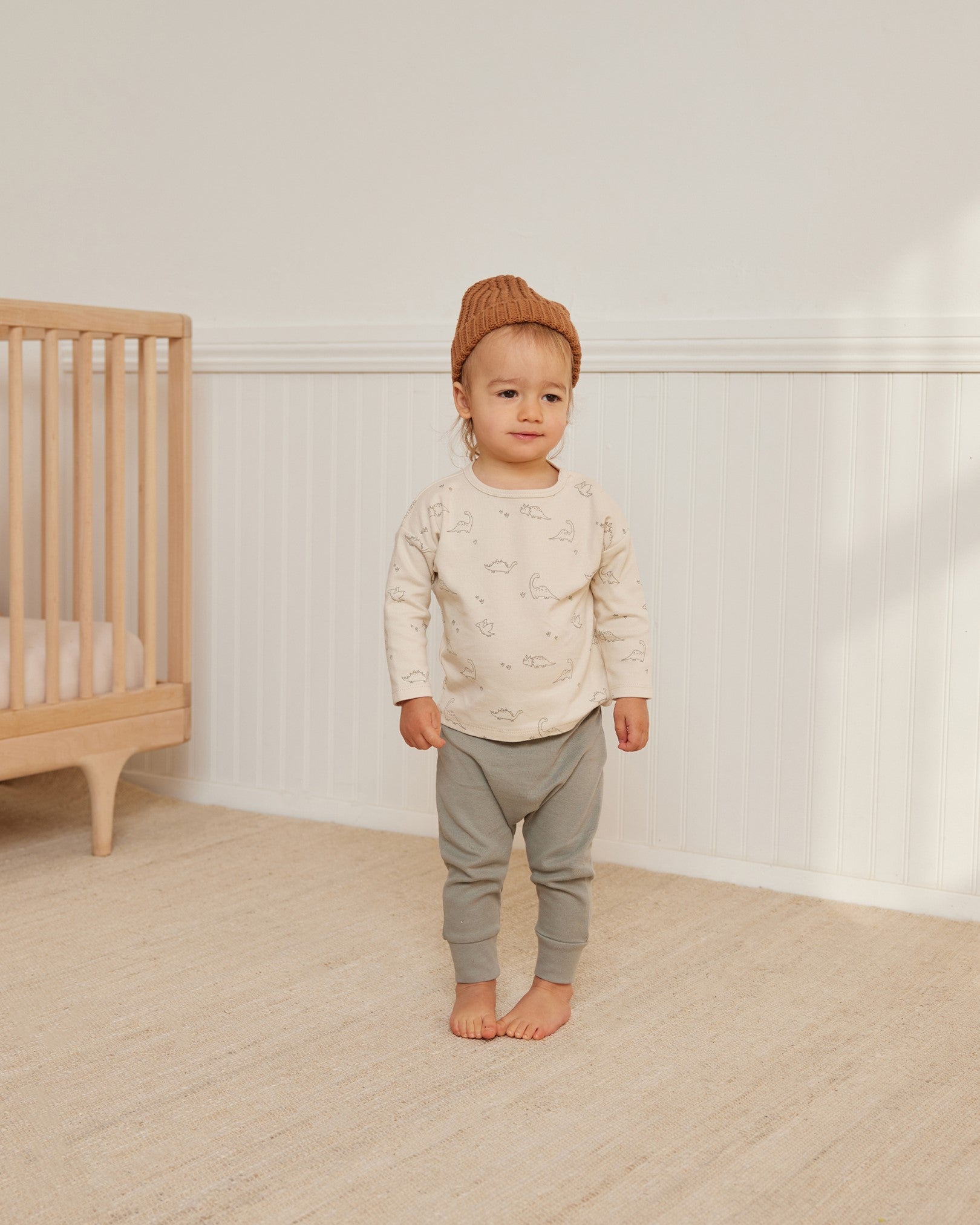 Quincy Mae Long Sleeve Tee - Dino