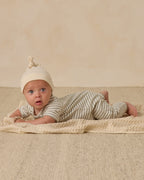 Knotted Baby Hat Natural