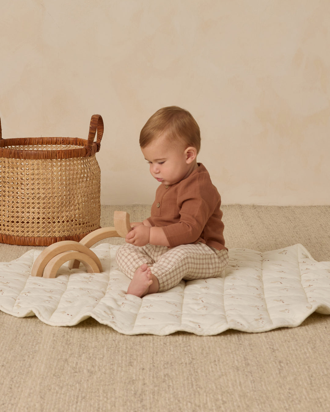 PRE-ORDER Quincy Mae Baby Play Mat || Bunnies