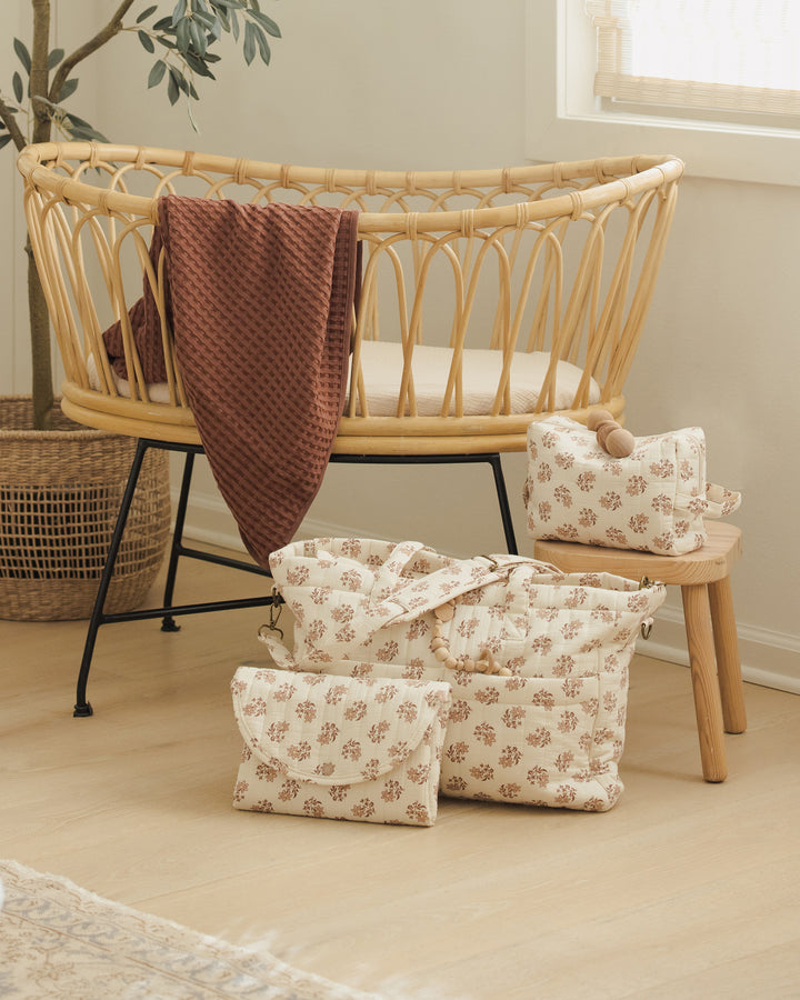 PRE-ORDER Quincy Mae Toiletry Bag || Daylily
