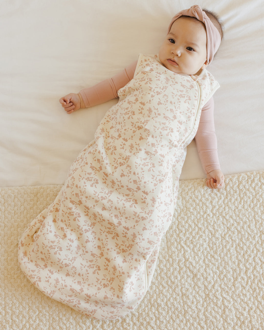 PRE-ORDER Quincy Mae Jersey Sleep Bag || French Garden