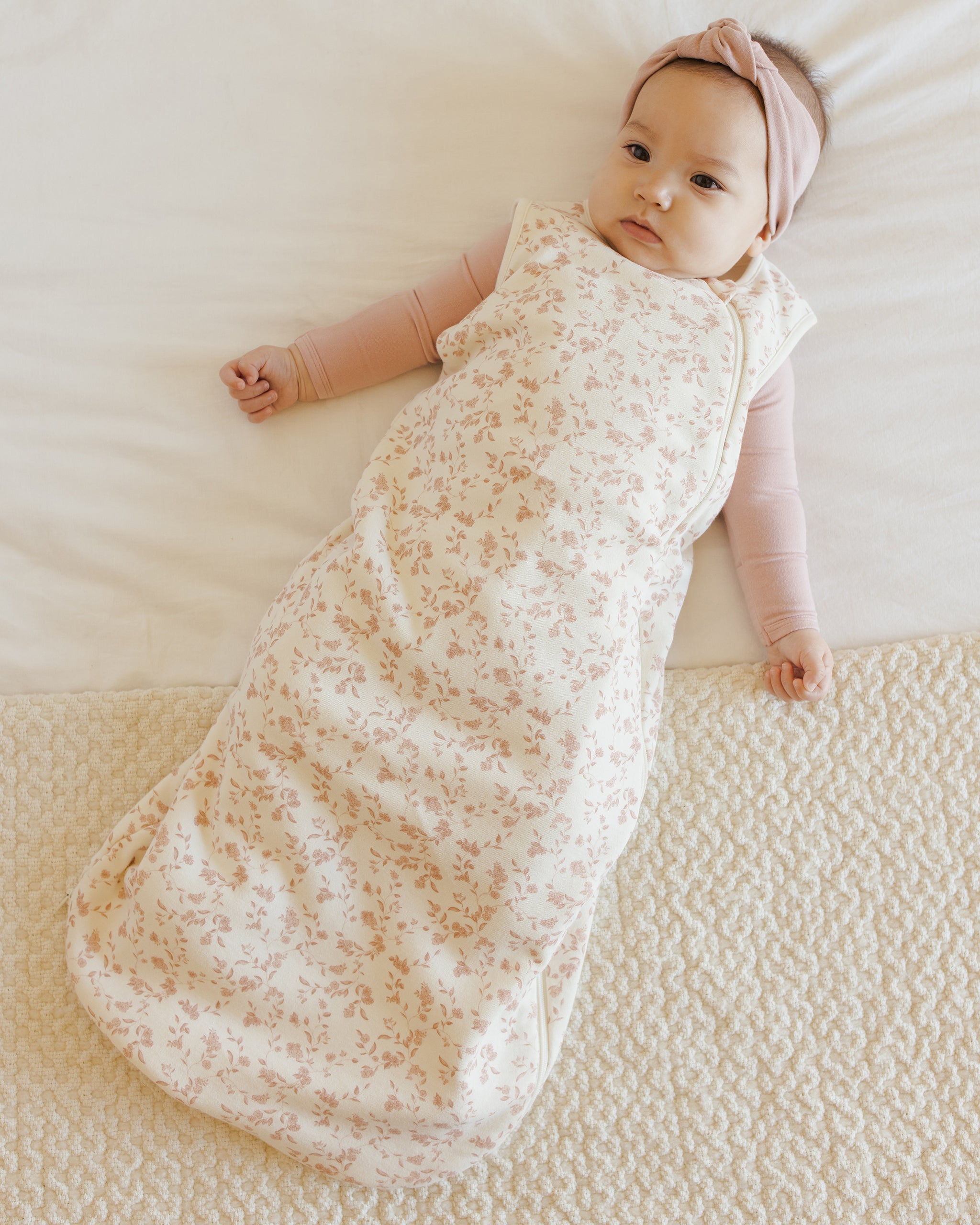 Quincy Mae Jersey Sleep Bag - French Garden