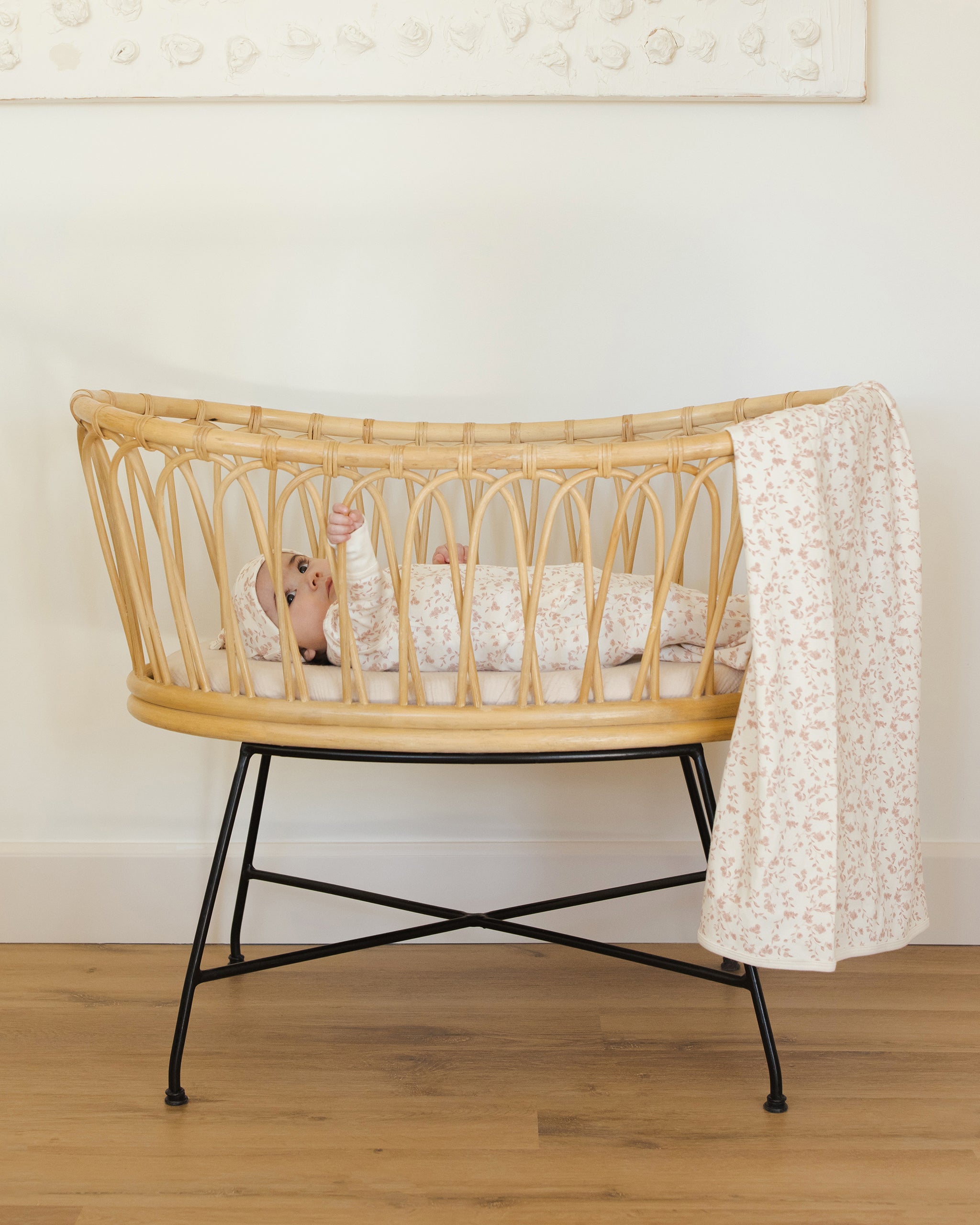 Quincy Mae Swaddle - French Garden