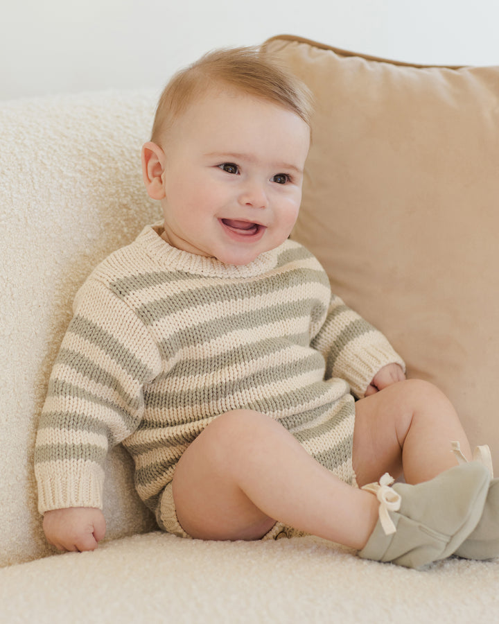 PRE-ORDER Quincy Mae Baby Booties || Fern
