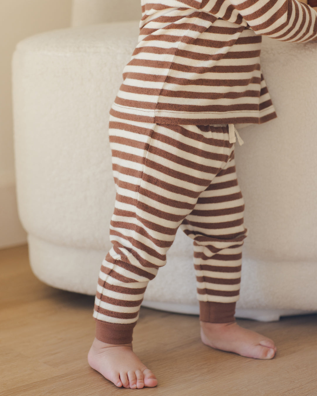 PRE-ORDER Quincy Mae Cozy Set || Cedar Stripe