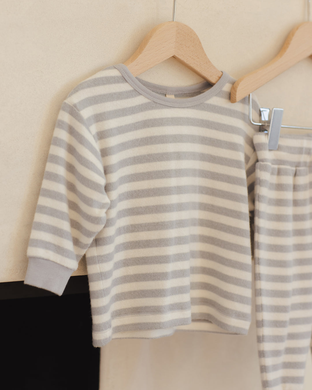 PRE-ORDER Quincy Mae Cozy Set || Blue Stripe