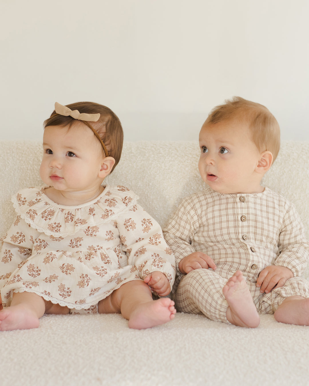 PRE-ORDER Quincy Mae Thalia Romper || Daylily