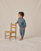 Relaxed Fleece Sweatshirt - Silver Moons
