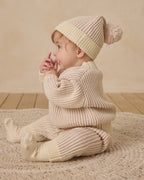 Chunky Knit Pant - Lilac