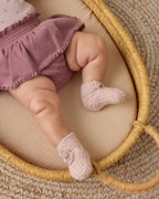 Knit Booties - Lilac