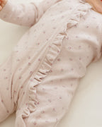 Ruffle Jumpsuit - Lilac Ditsy