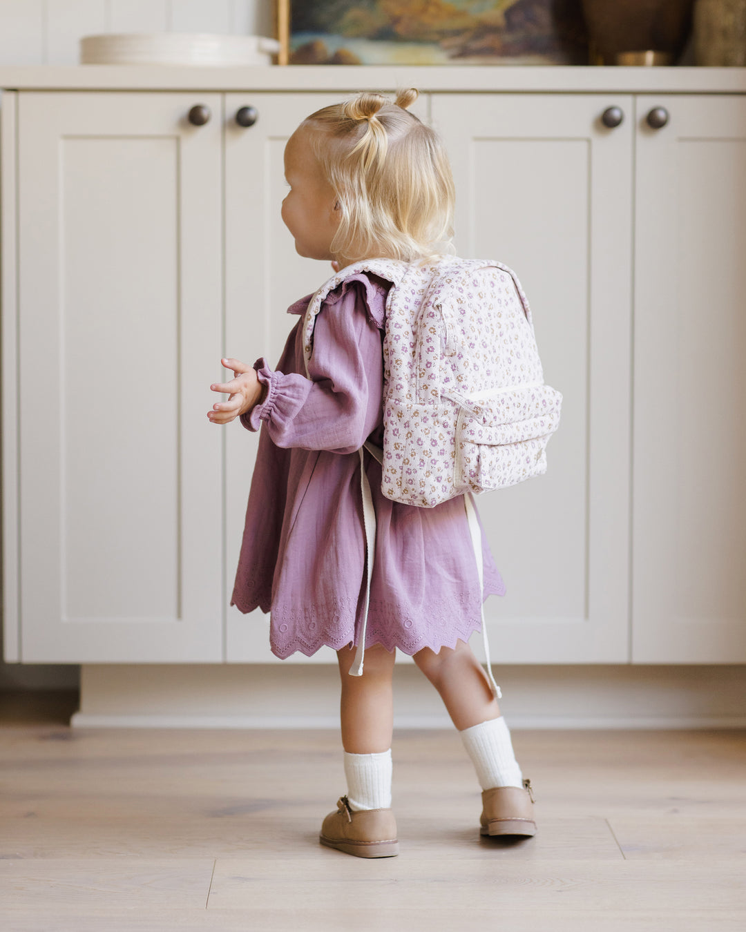 PRE-ORDER Quincy Mae Mini Backpack - Wildflower