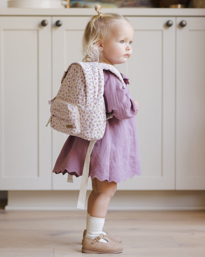 PRE-ORDER Quincy Mae Mini Backpack - Wildflower