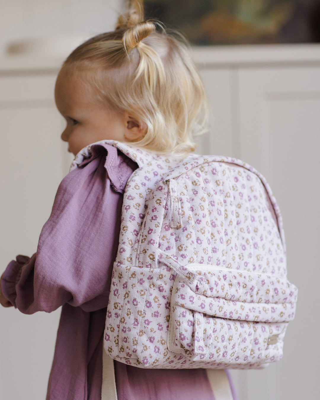 PRE-ORDER Quincy Mae Mini Backpack - Wildflower
