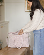 Diaper Bag + Changing Pad Set - Wildflower