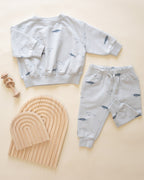 Relaxed Fleece Sweatshirt - Narwhals