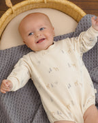 Crewneck Bubble Romper - Deer