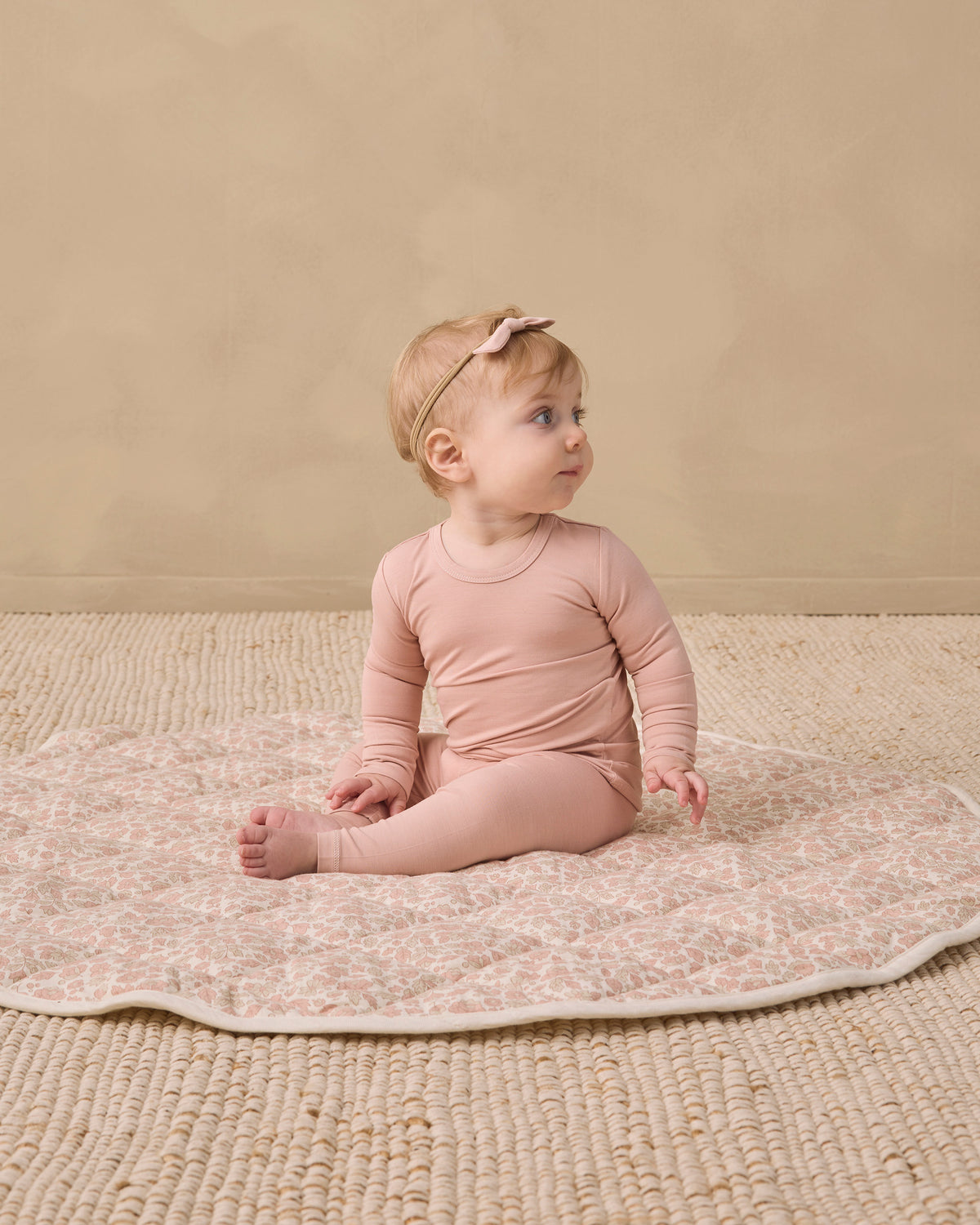 PRE-ORDER - Baby Play Mat - Pink Blossom