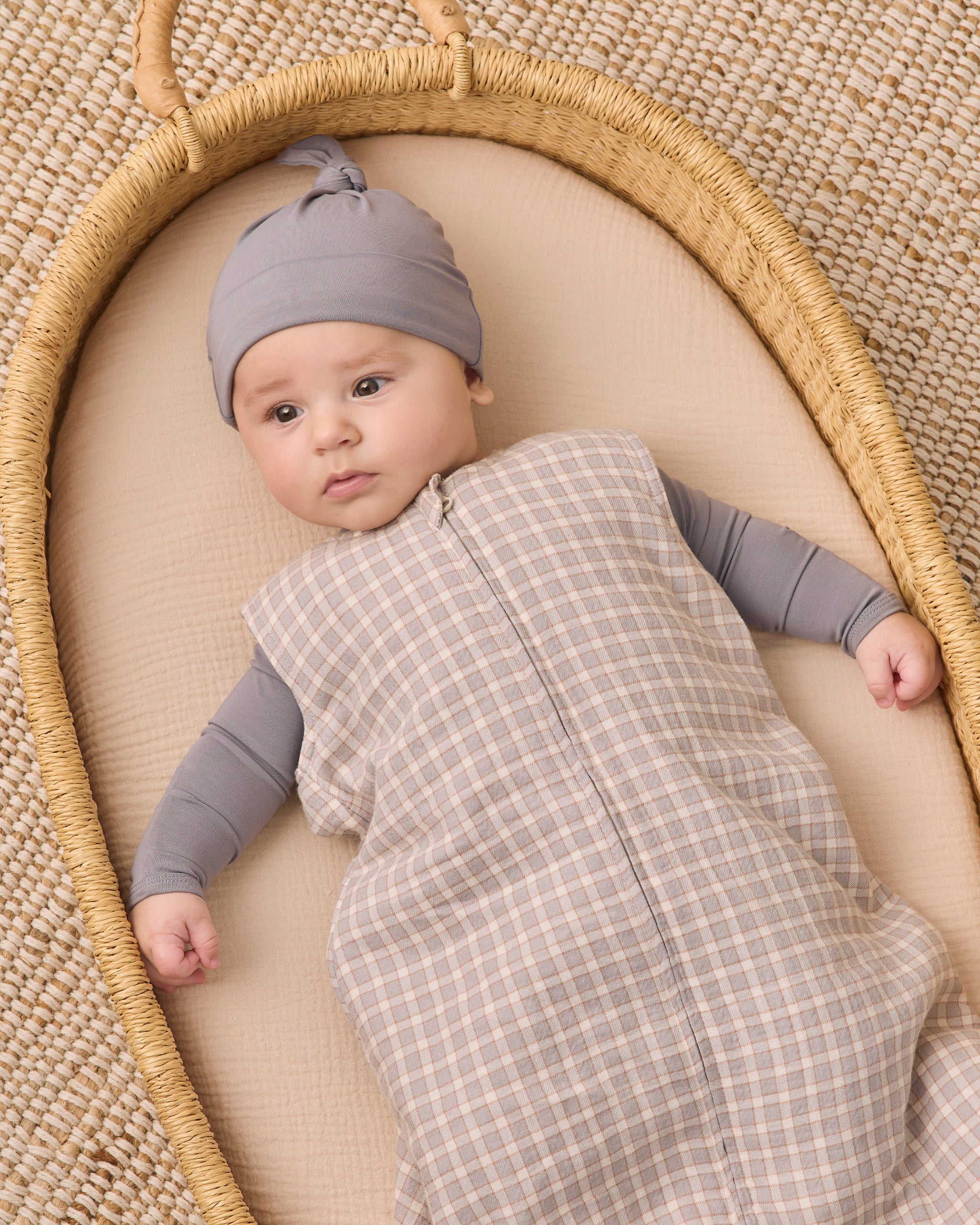 PRE-ORDER - Sleep Bag - Blue Gingham