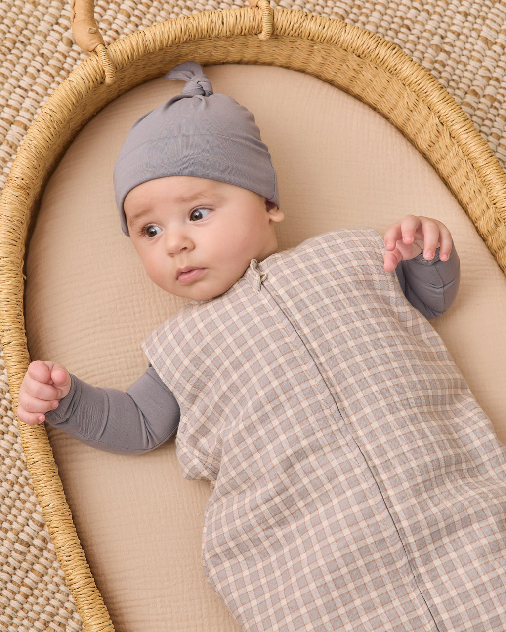 PRE-ORDER - Sleep Bag - Blue Gingham