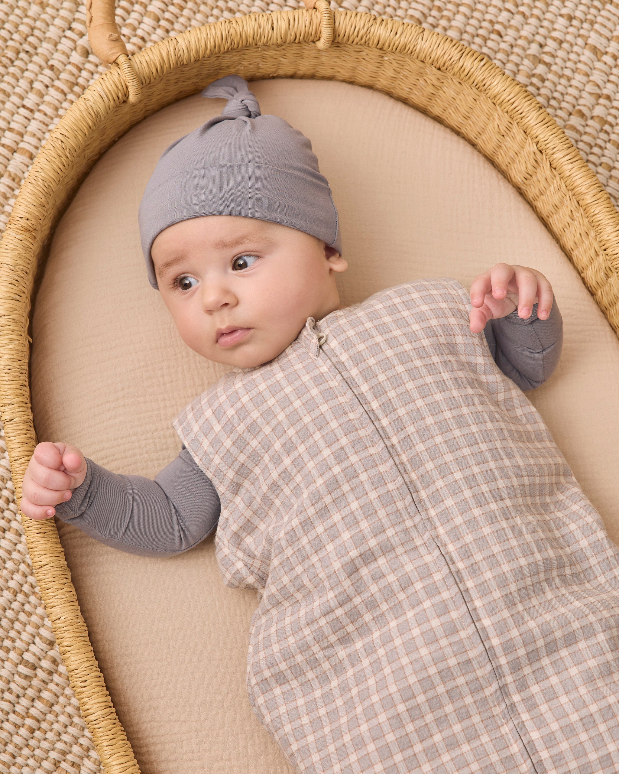 PRE-ORDER - Sleep Bag - Blue Gingham