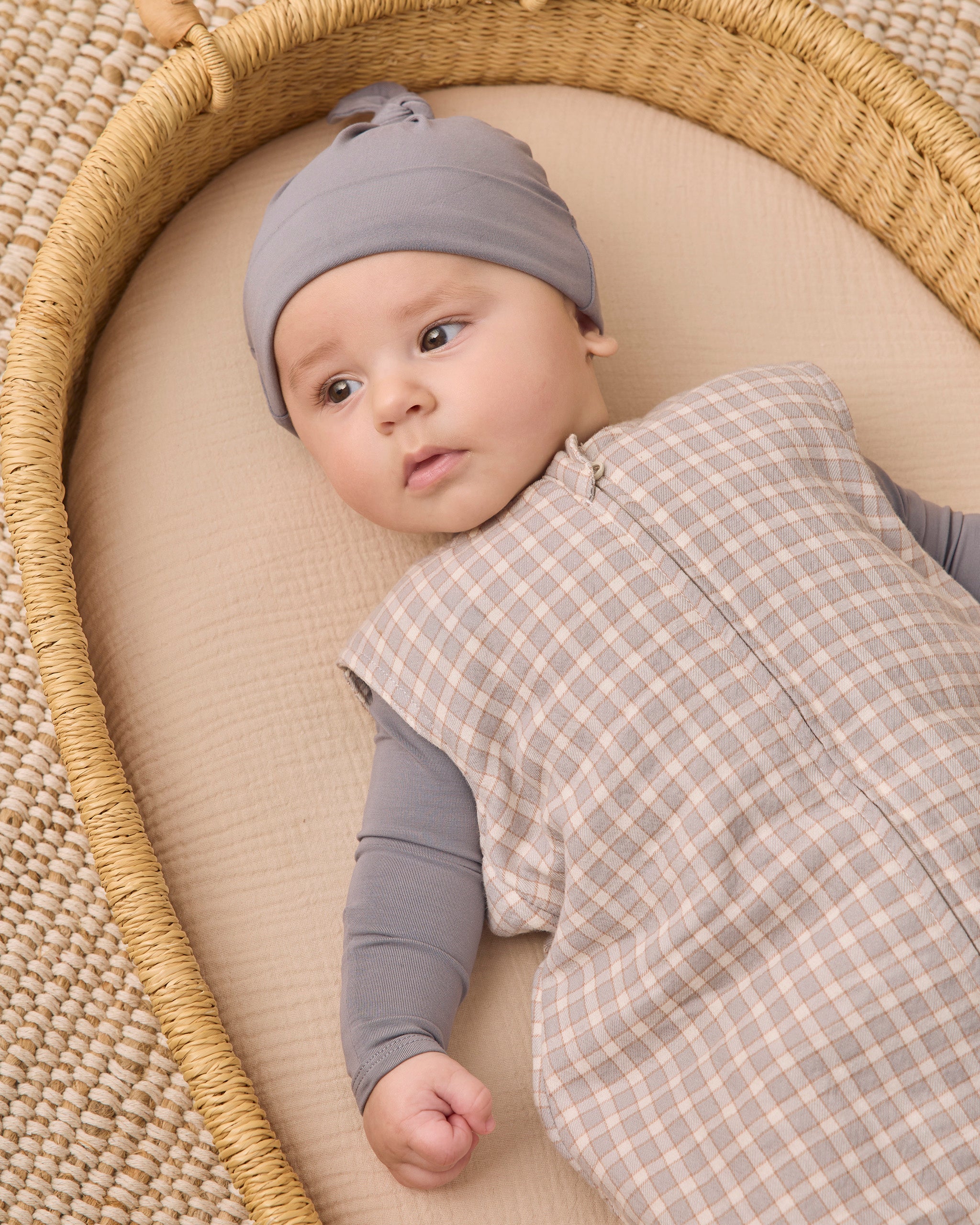 PRE-ORDER - Sleep Bag - Blue Gingham