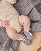Ribbed Bodysuit 2Pk - Slate Microstripe/Celestial