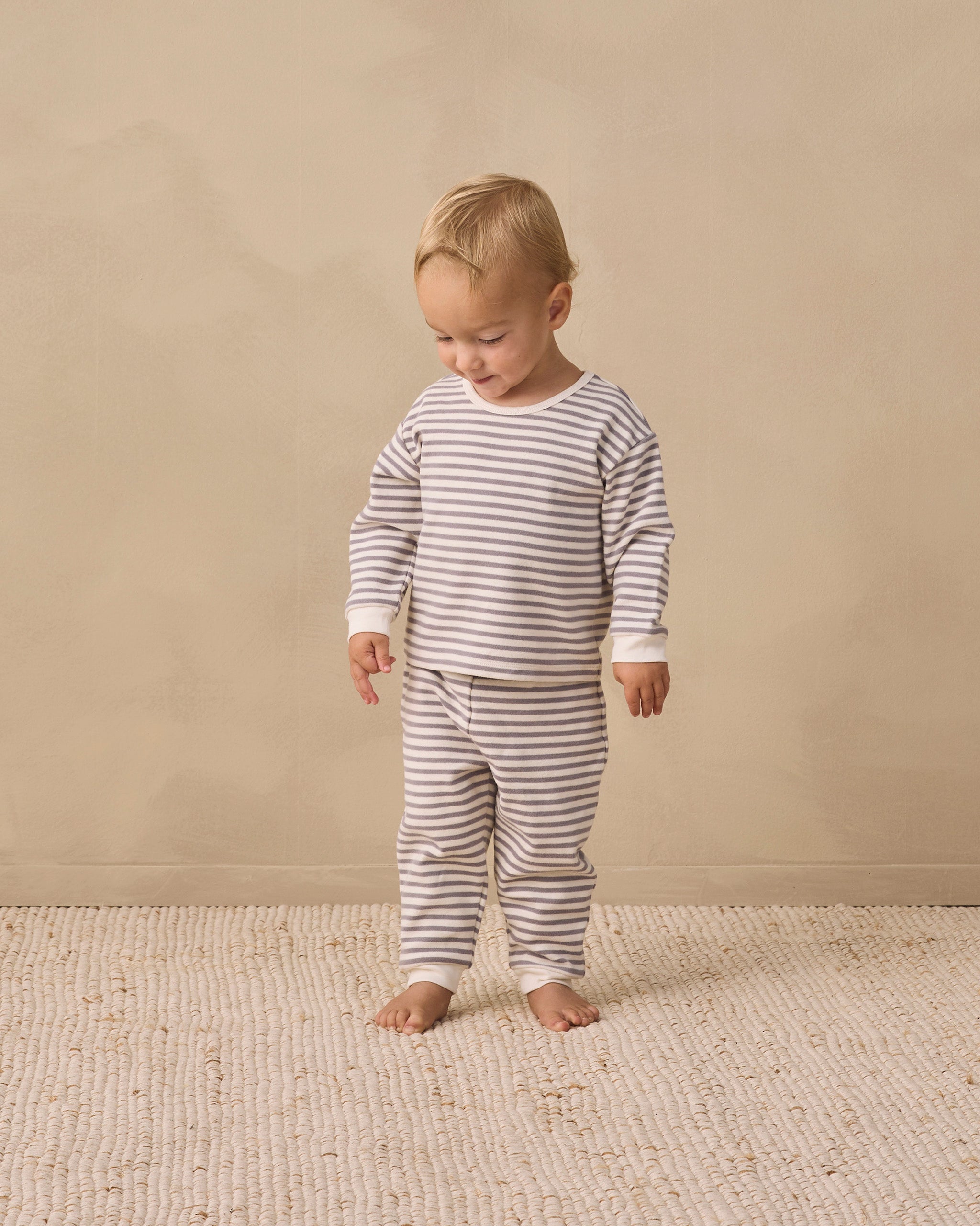 PRE-ORDER - Cozy Set - Slate Stripe