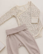 Side Snap Bodysuit + Pant Set Floret