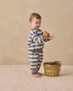 Oversized Crew Sweatshirt Midnight Stripe