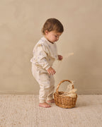 Relaxed Fleece Sweatpant Blue Daisy