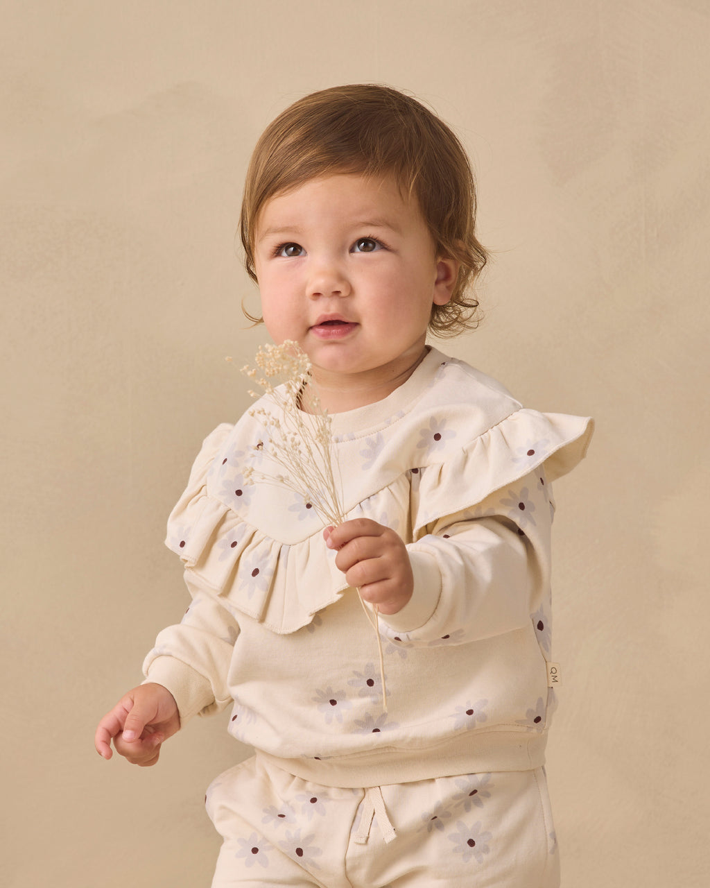 Relaxed Fleece Sweatpant Blue Daisy
