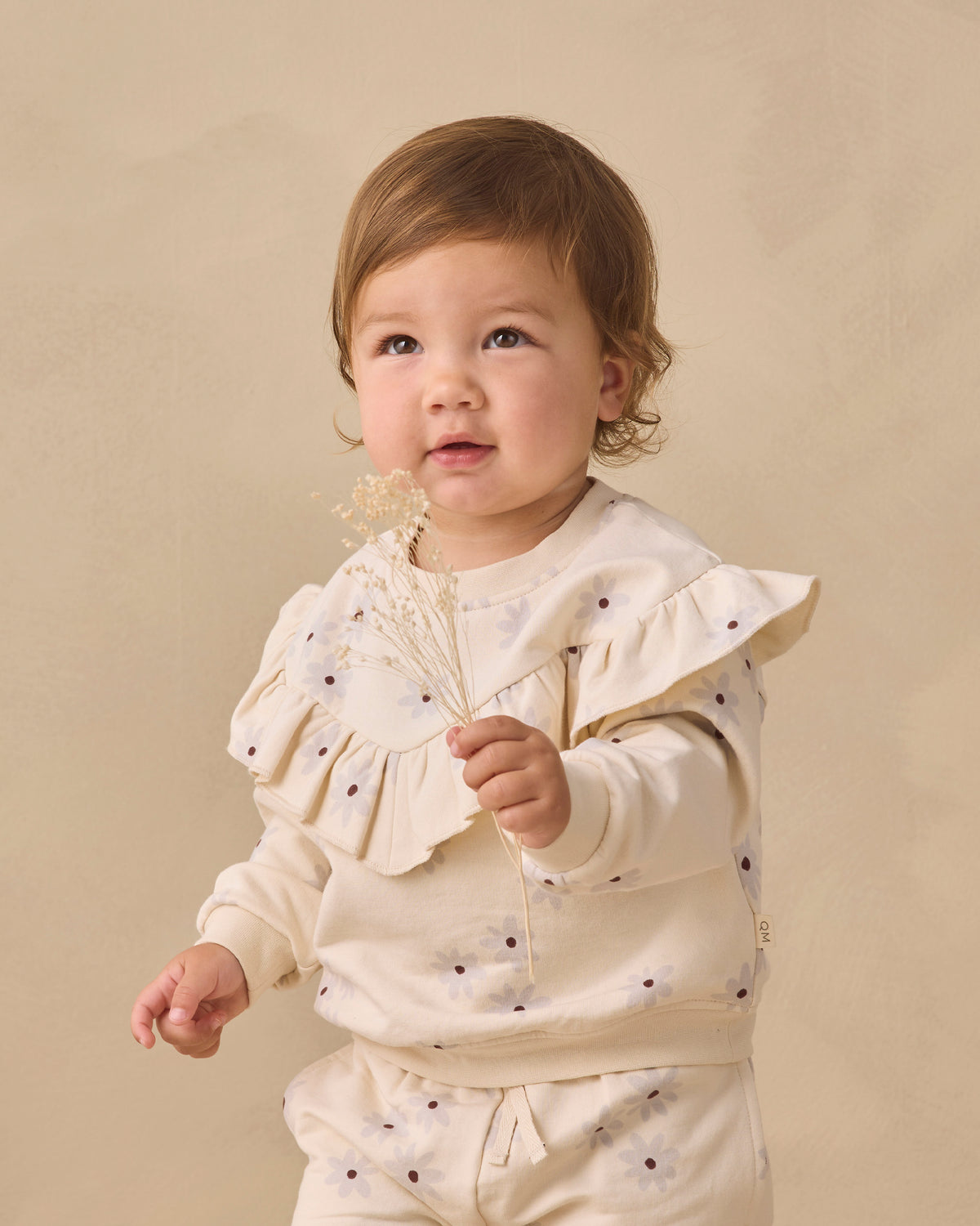 Relaxed Fleece Sweatpant Blue Daisy