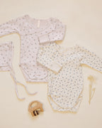 Side Snap Bodysuit Heart Ditsy