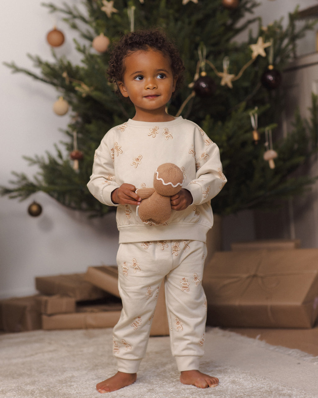 Relaxed Fleece Sweatpant Gingerbread