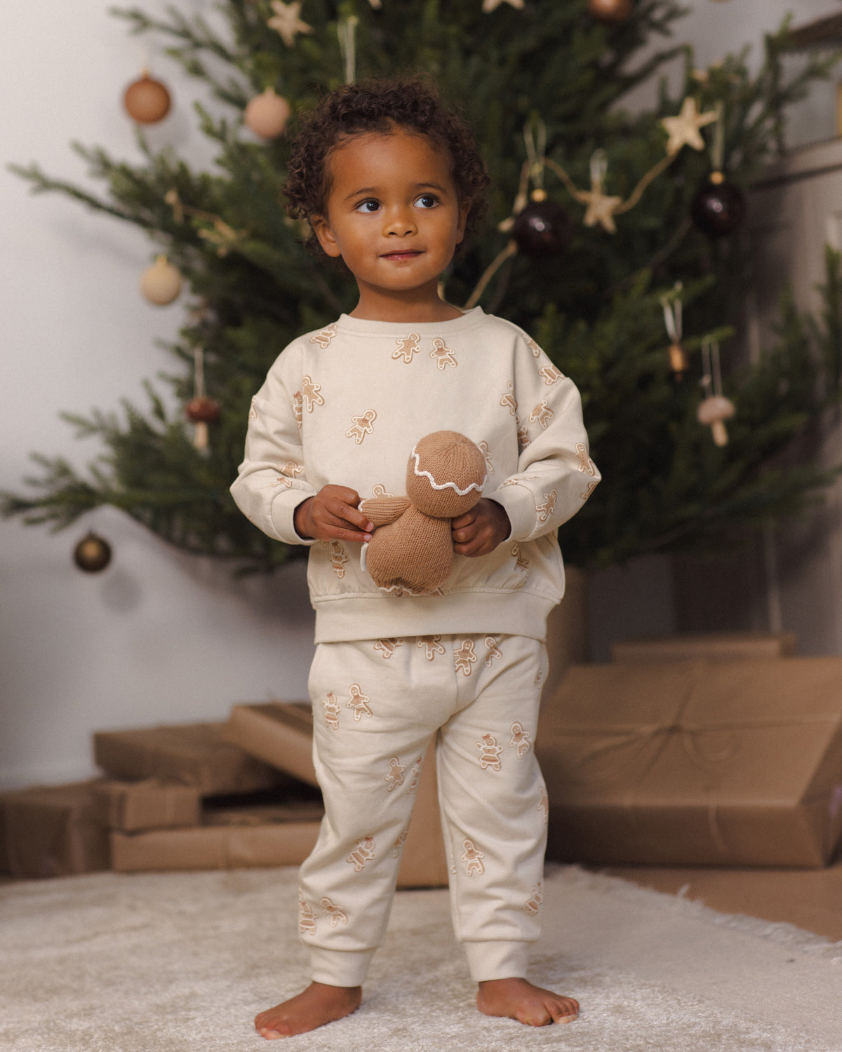 Relaxed Fleece Sweatpant Gingerbread
