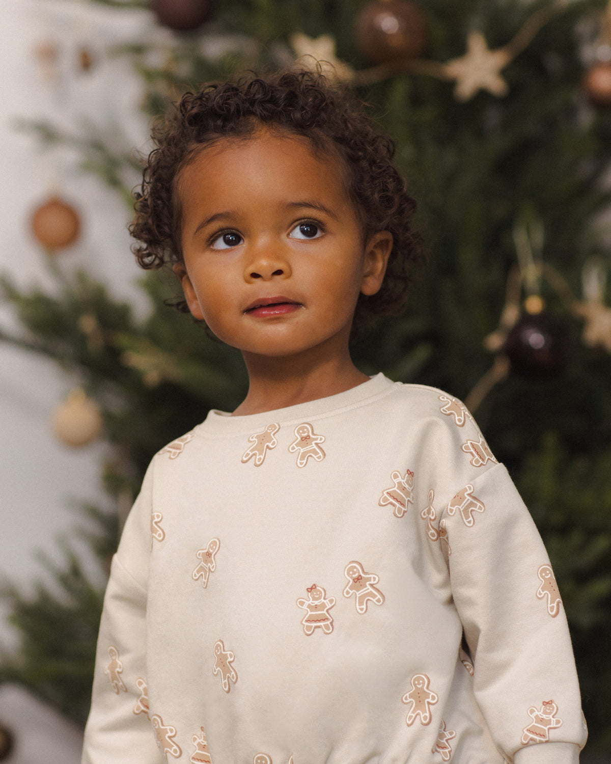 Relaxed Fleece Sweatshirt Gingerbread