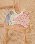 Knotted Baby Gown + Hat Set - Fleur