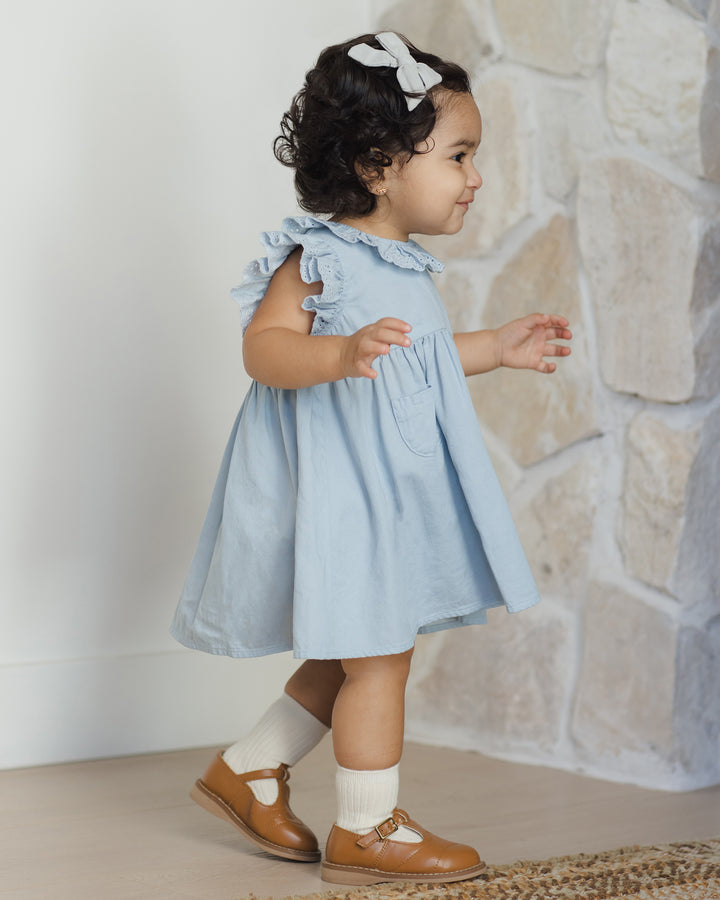 Quincy Mae Sophie Dress - Chambray