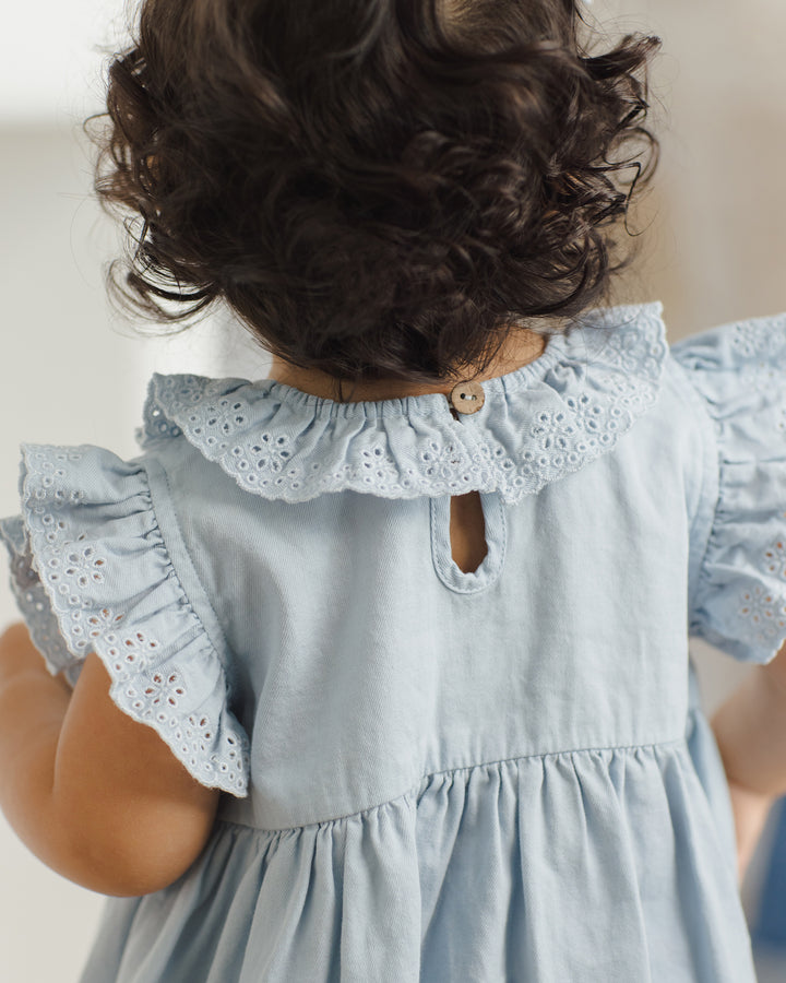 Quincy Mae Sophie Dress - Chambray