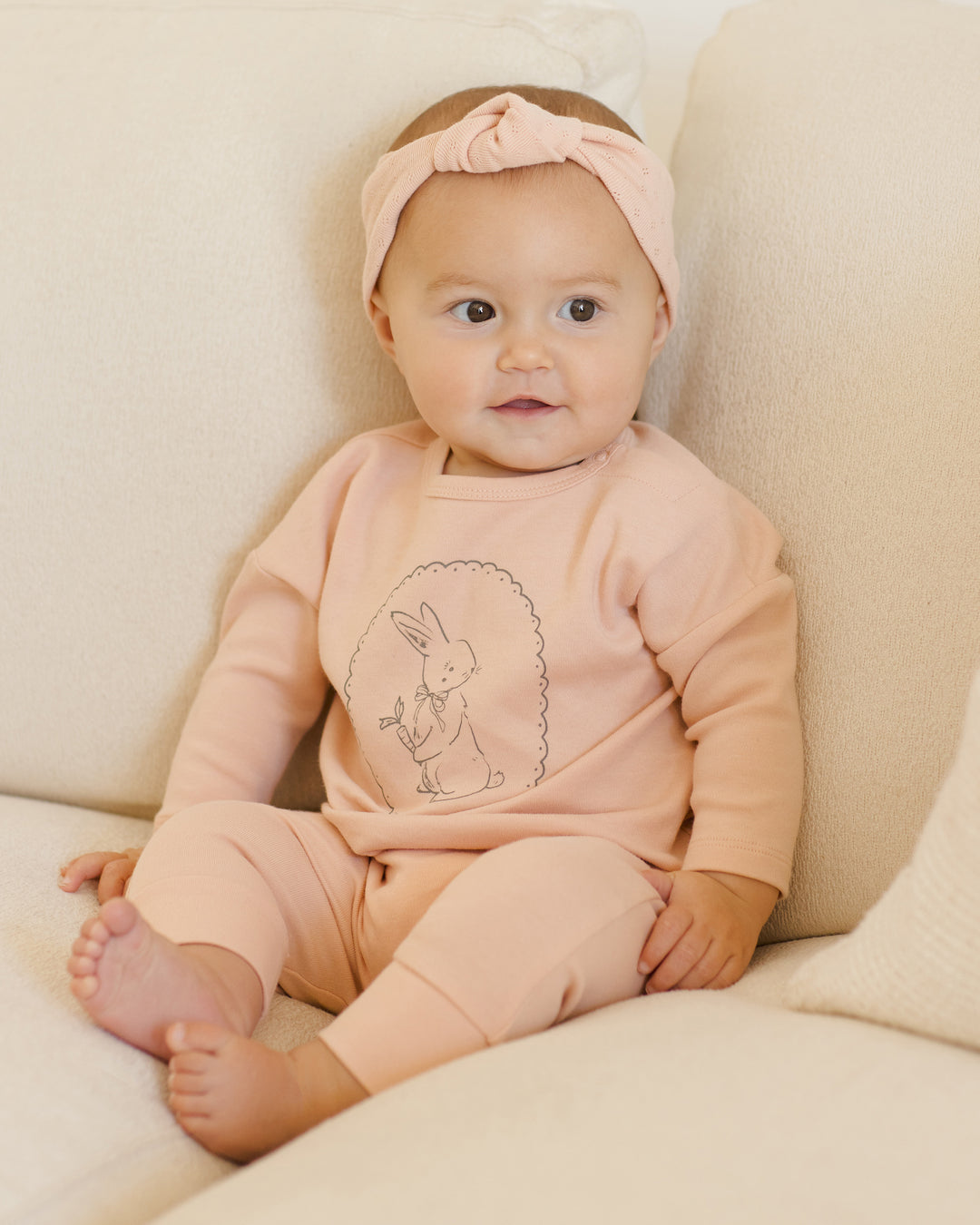 Quincy Mae Knotted Headband - Antique