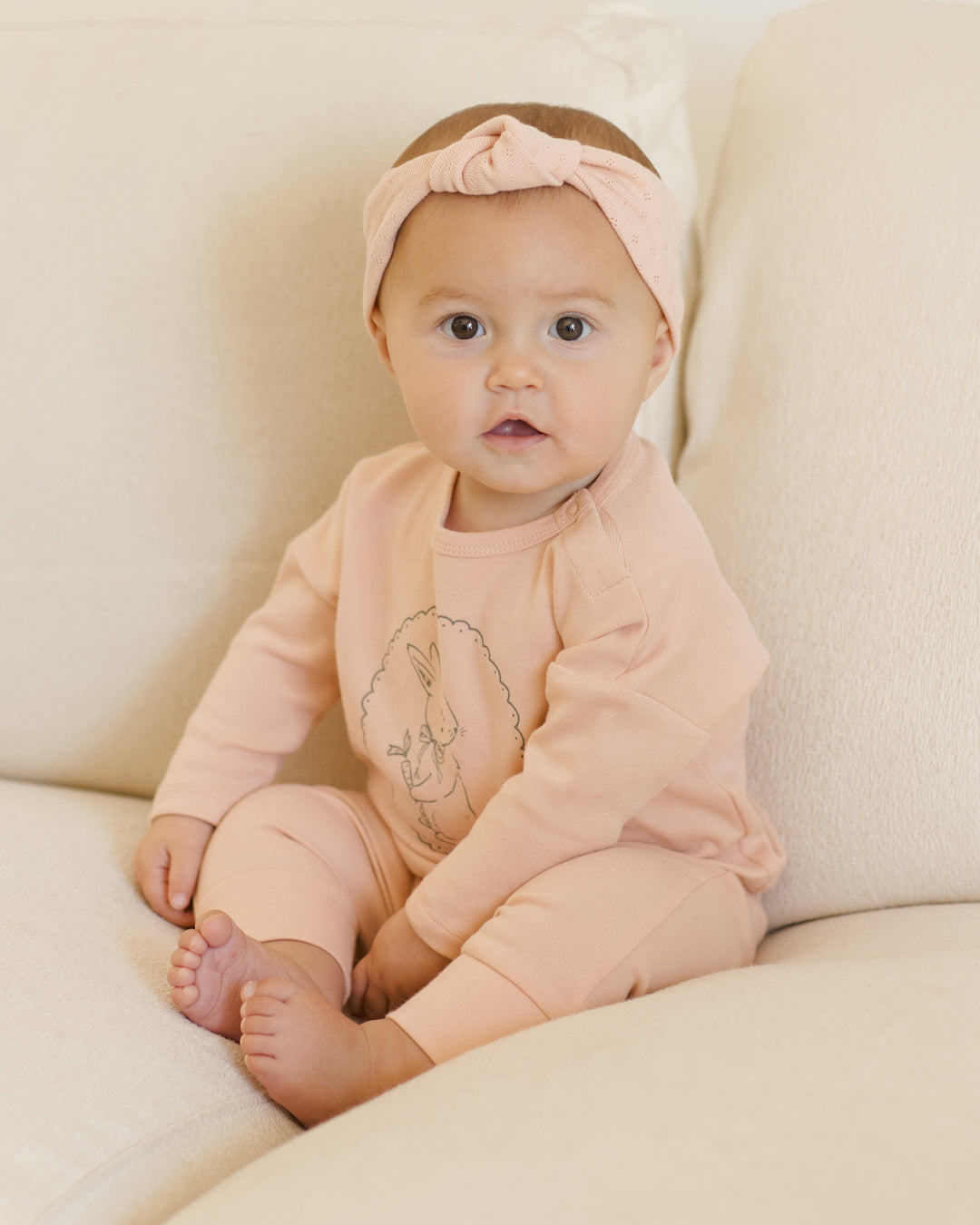 Quincy Mae Knotted Headband - Antique