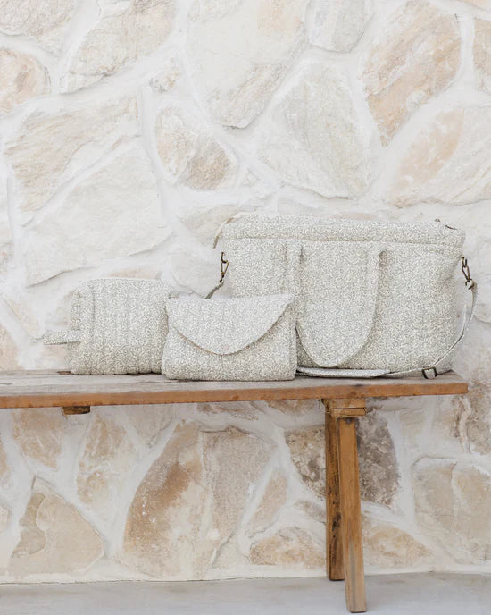 Quincy Mae Toiletry Bag - Green Garden